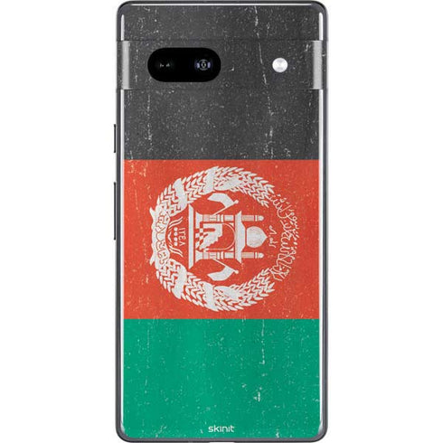Afghanistan Flag Distressed Google Pixel 7a Skin